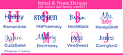 Initial & Name Monogrammed Lunch Tote