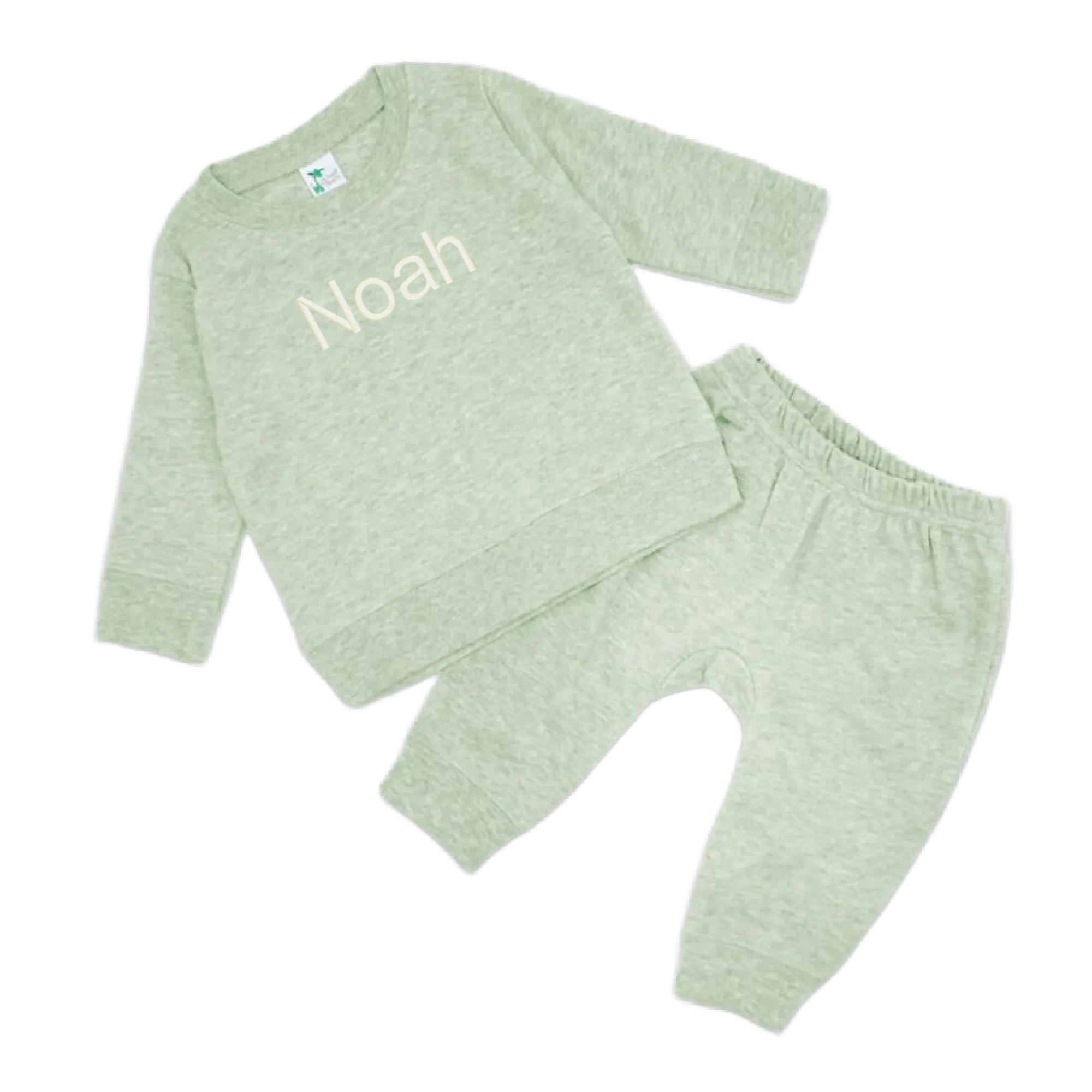 Personalized baby sweatsuit