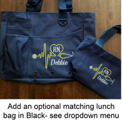 Custom Name Nurse Bag for Work