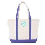 Heavy Canvas Monogrammed Tote