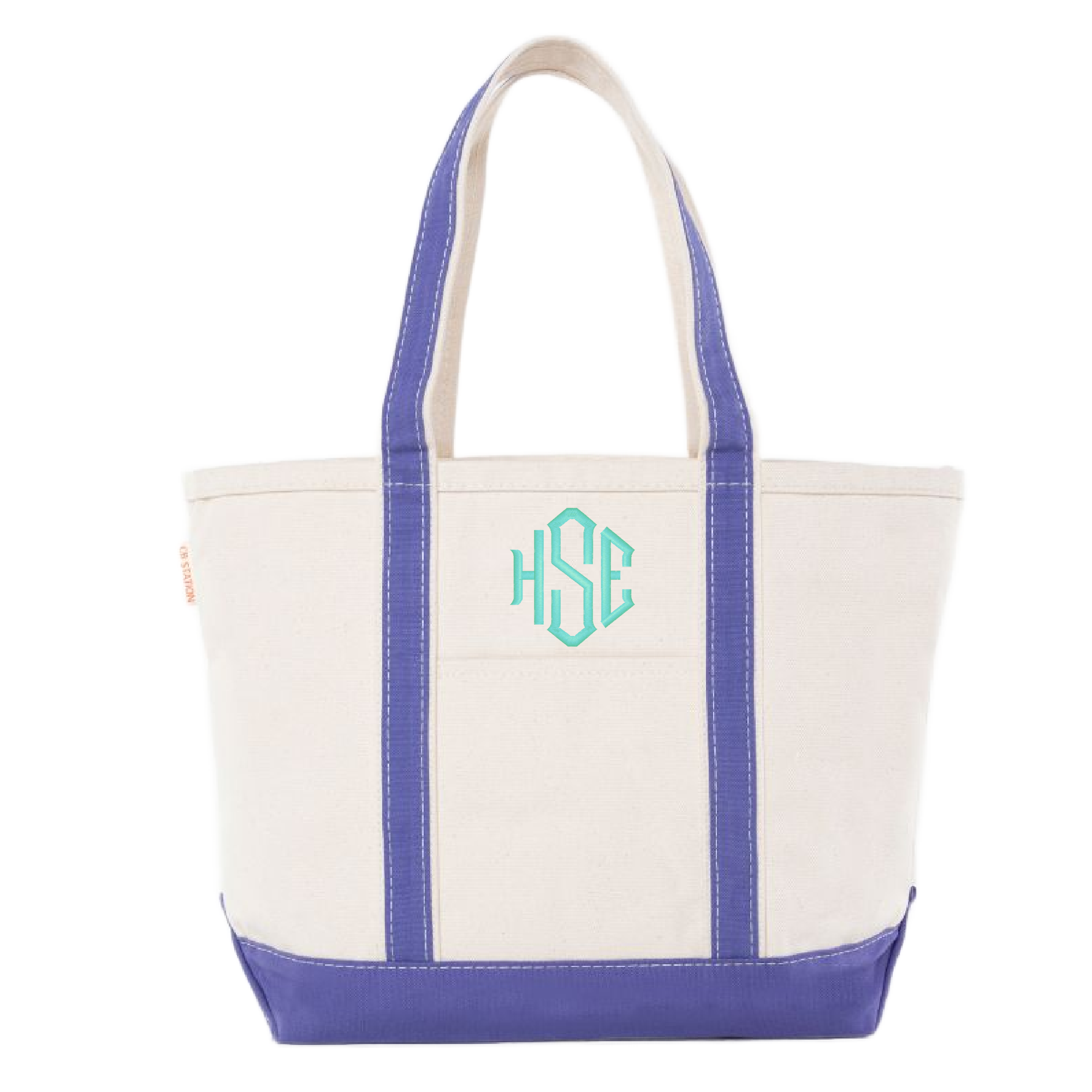 Heavy Canvas Monogrammed Tote