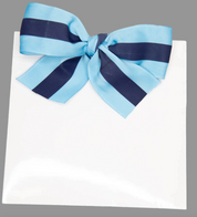 Grosgrain Ribbon Bow Notepad- 4 Colors