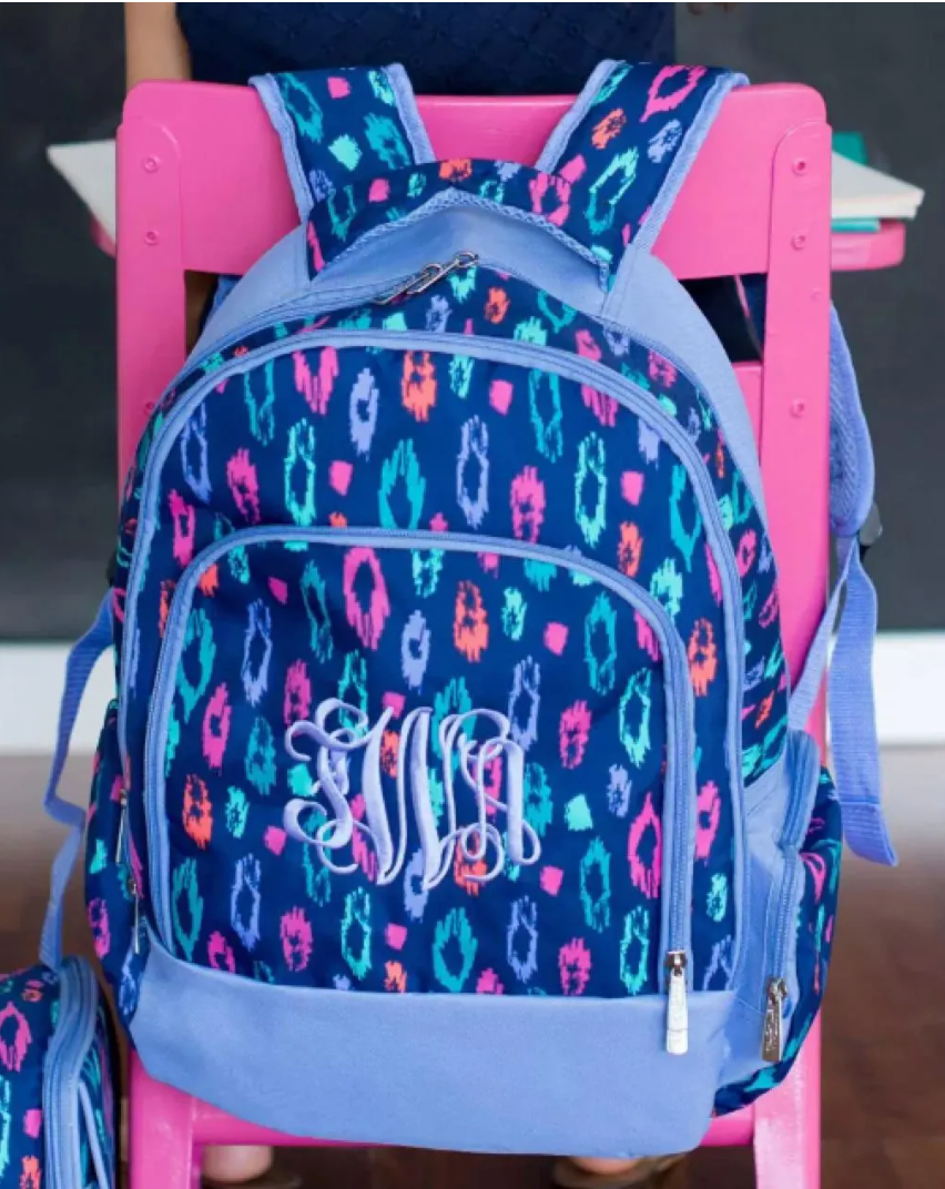 CLOSEOUT - Laney Leopard Print Backpack