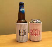 CLOSEOUT - Personalized Seersucker Drink Wrap