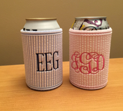 CLOSEOUT - Personalized Seersucker Drink Wrap