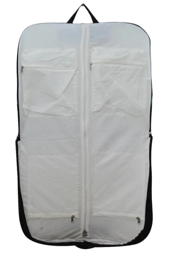 SAMPLE - Quilted Garment Bag - only initials listed