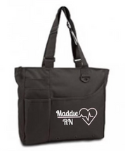 Monogrammed Nurse Bag Rn, fnp, Lpn, Cna, Cma NP