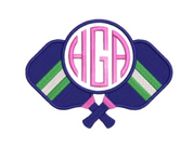 Pickleball Design Large Tote