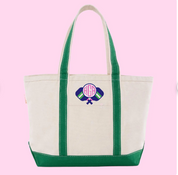 Pickleball Design Large Tote