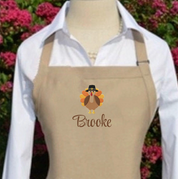 Personalized Turkey Thanksgiving Apron