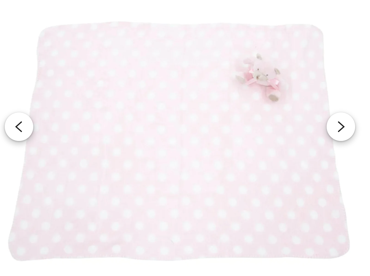 Baby Blanket Bear Plush Set