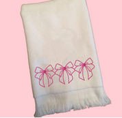 Bow Fingertip Towel