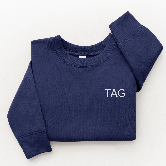 Kids Monogrammed Sweatshirt