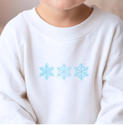 Snowflakes Design Toddler Sweatshirt