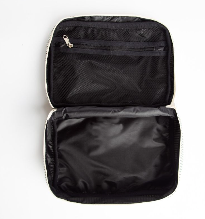 Monogrammed Train Case Cosmetic Travel Bag