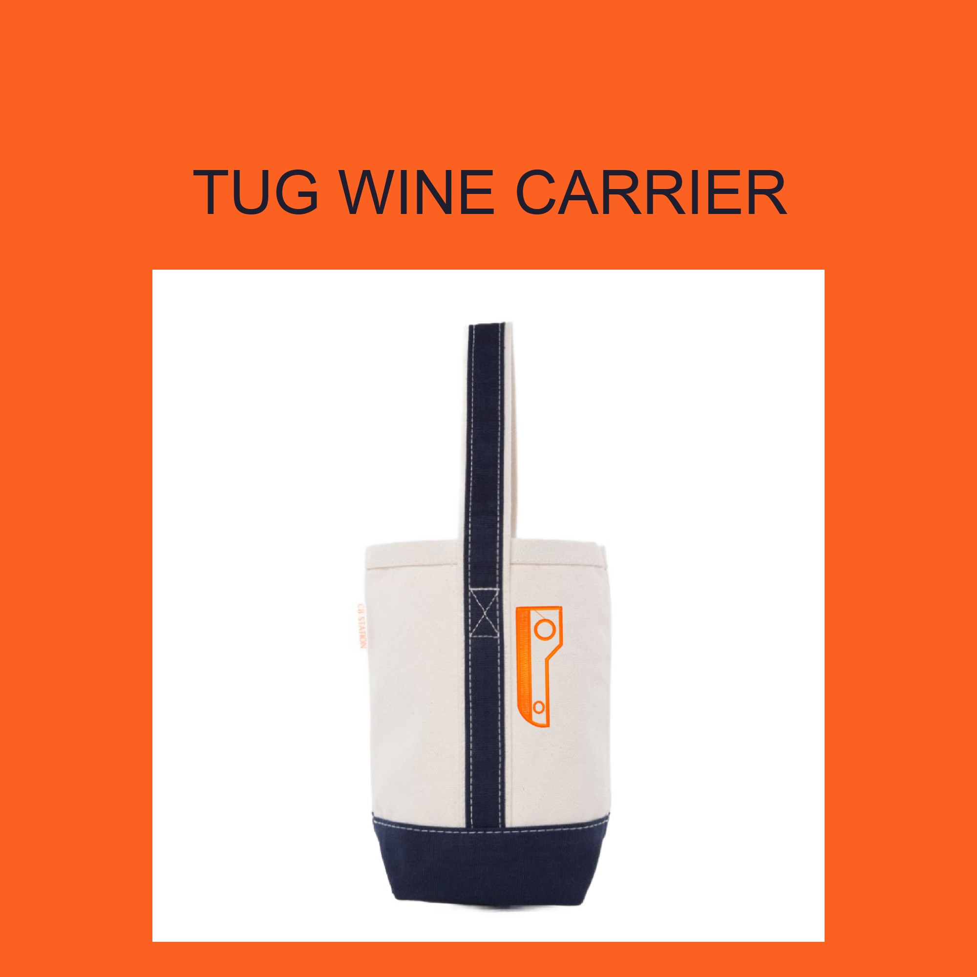 Tug Wine Carrier Up North Wine Tote