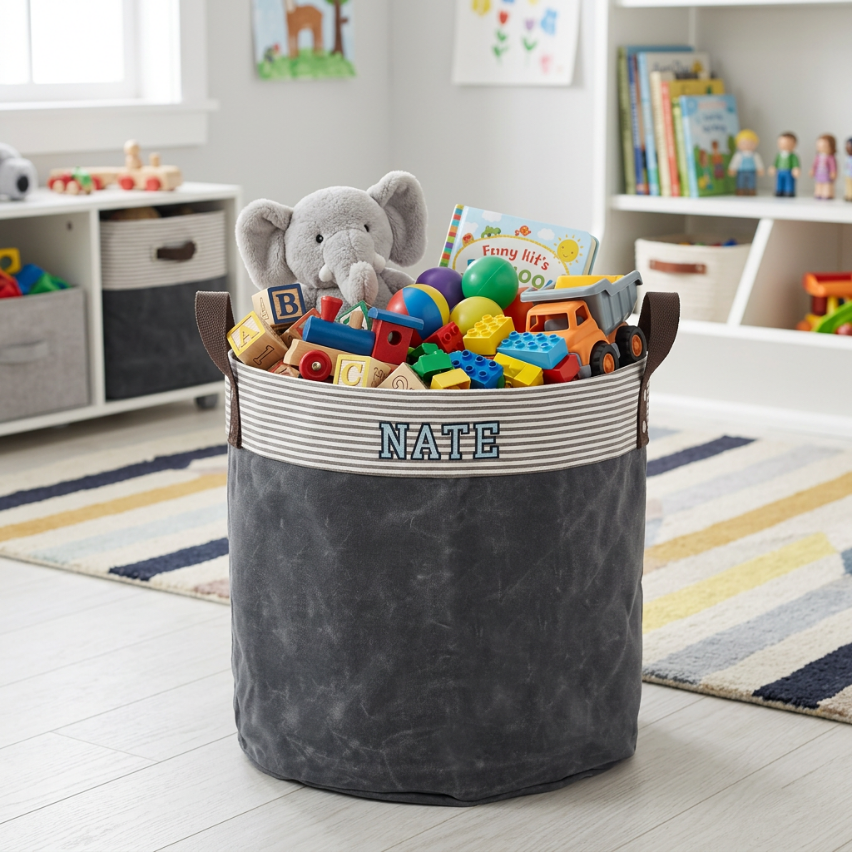 Personalized Toy Bucket