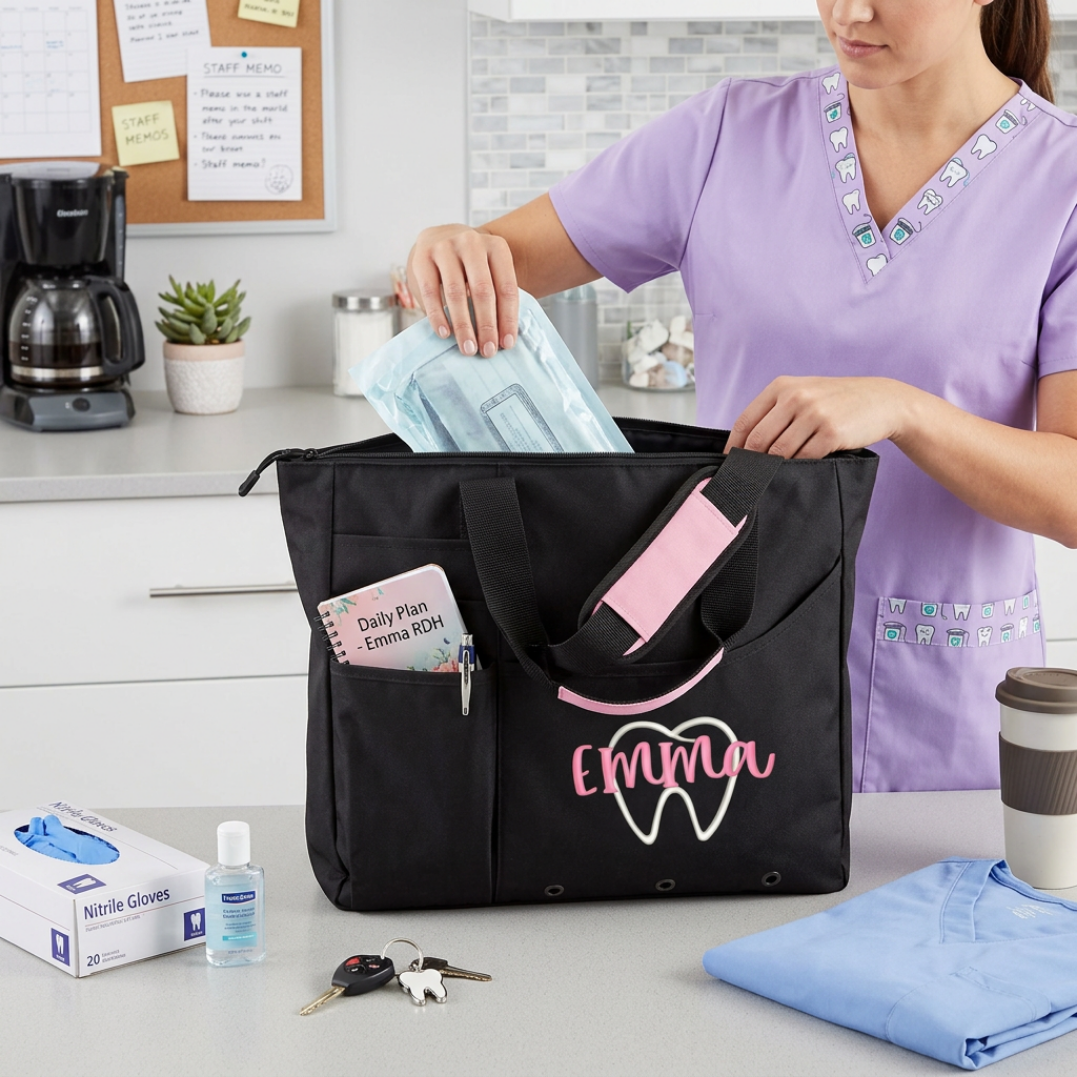 Personalized Dental Assistant - Dental Hygienist Tote