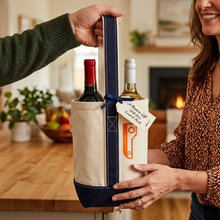 Tug Wine Carrier Up North Wine Tote