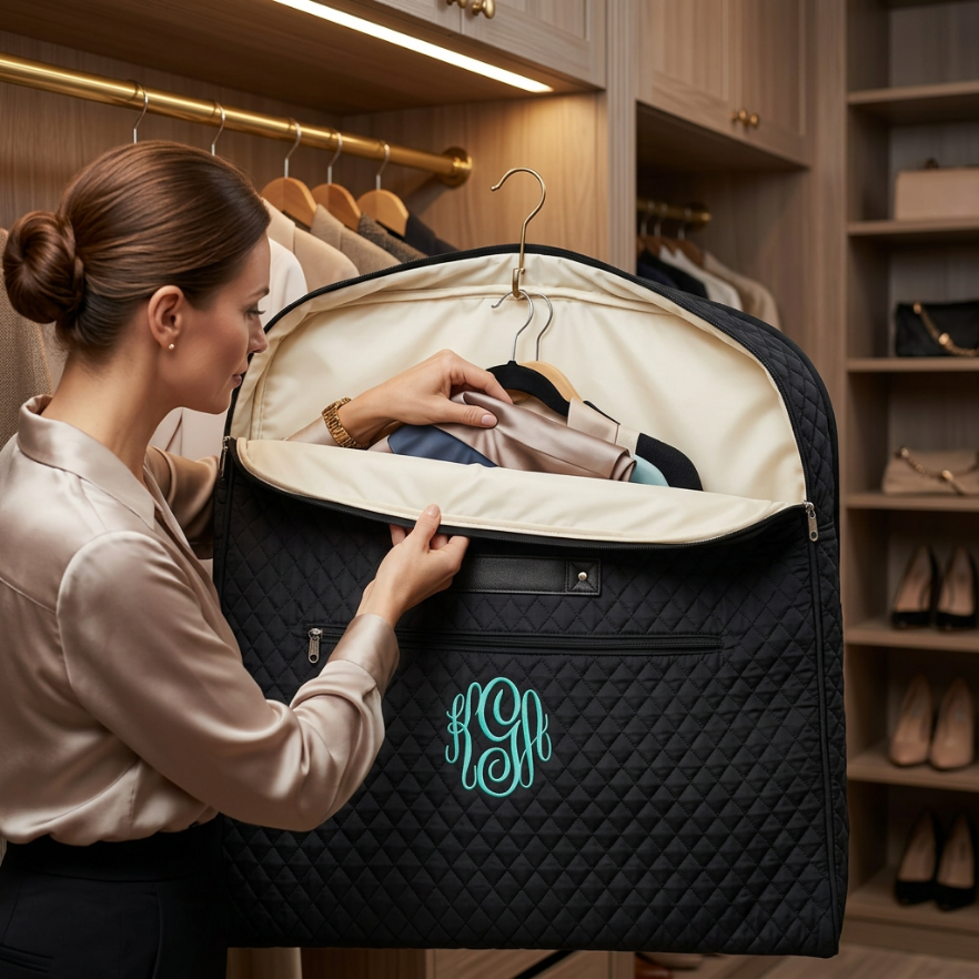 Monogram Garment Bag