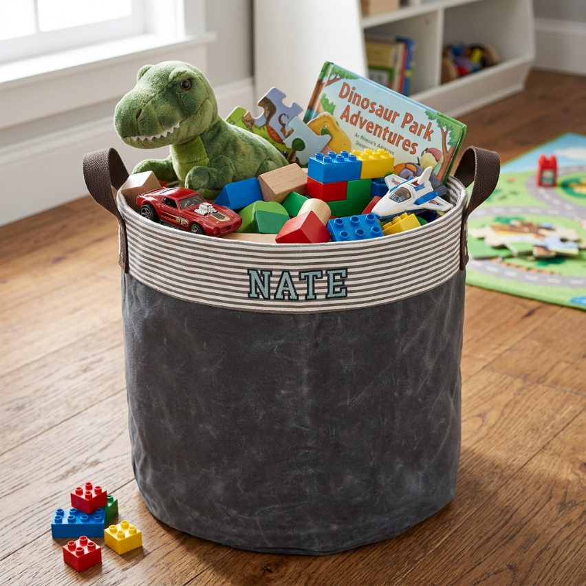 Personalized Toy Bucket