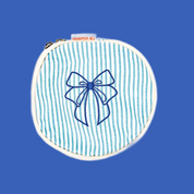 Bow Jewelry or Makeup Travel Case