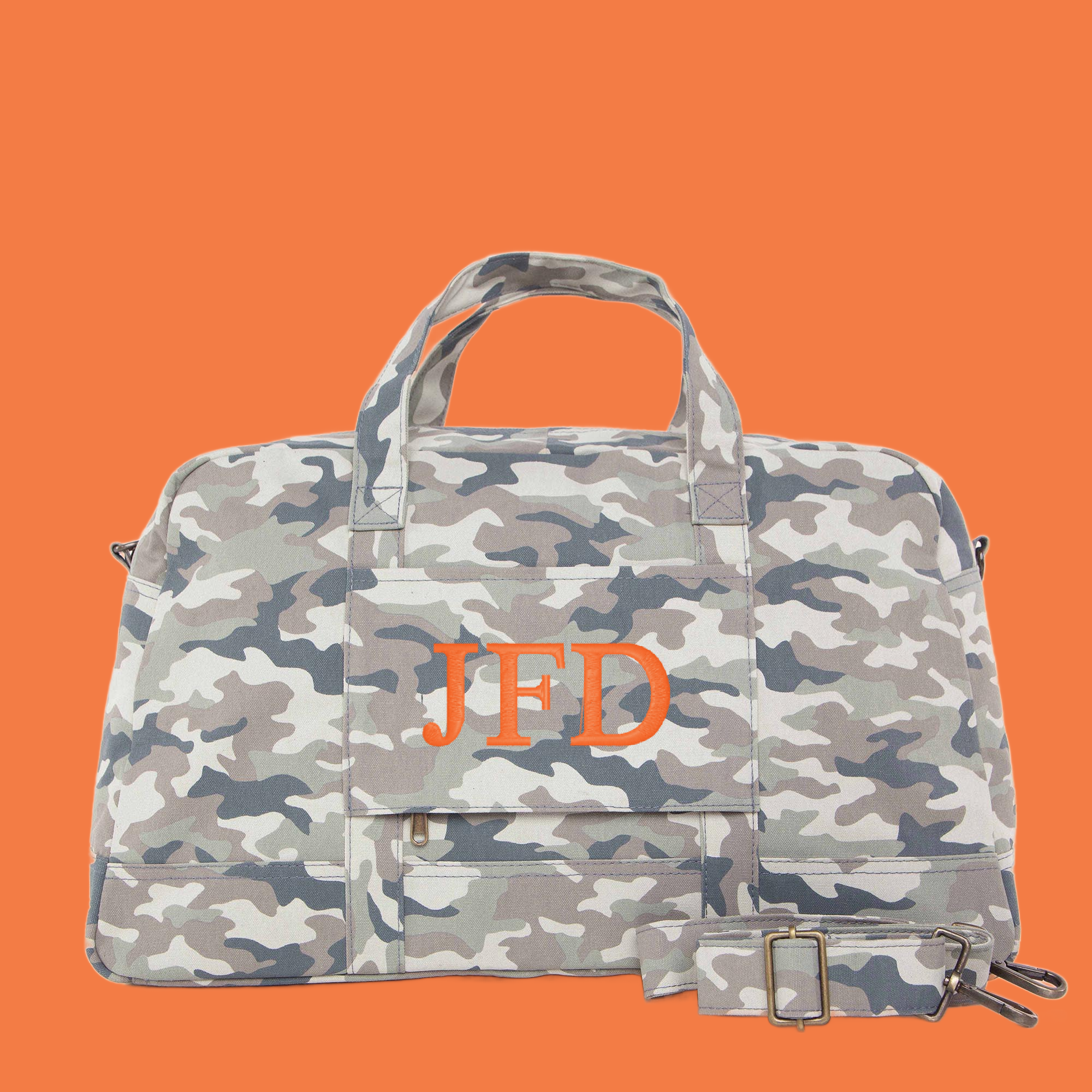 Camo Expedition Weekender Travel Bag