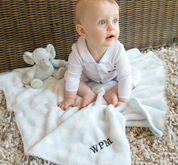 Baby Blanket Bear Plush Set
