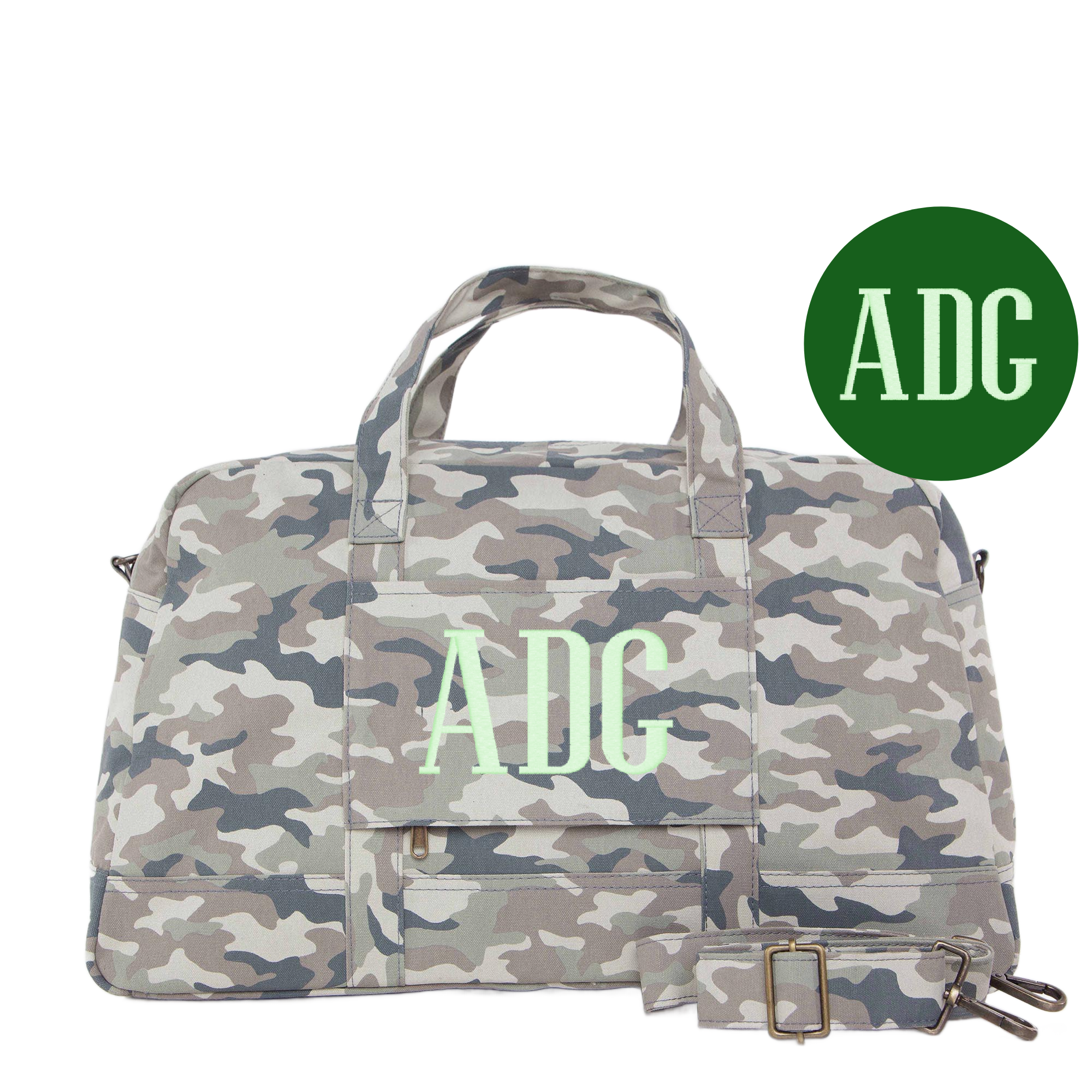 Camo Expedition Weekender Travel Bag