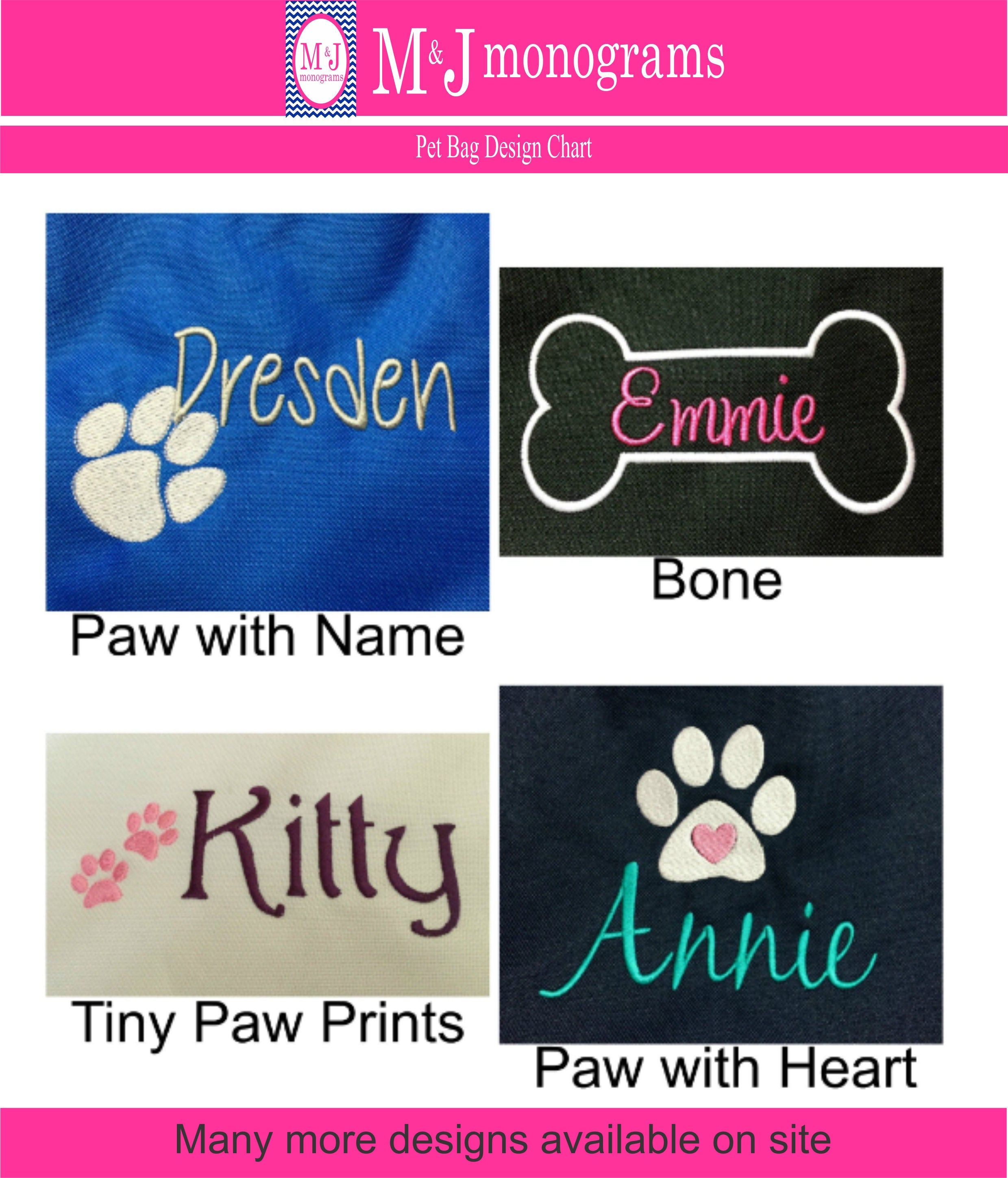 Doggie Day Care Bag - New Puppy Gift