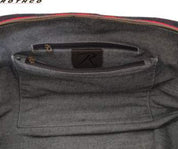 Canvas duffle bag with Initials