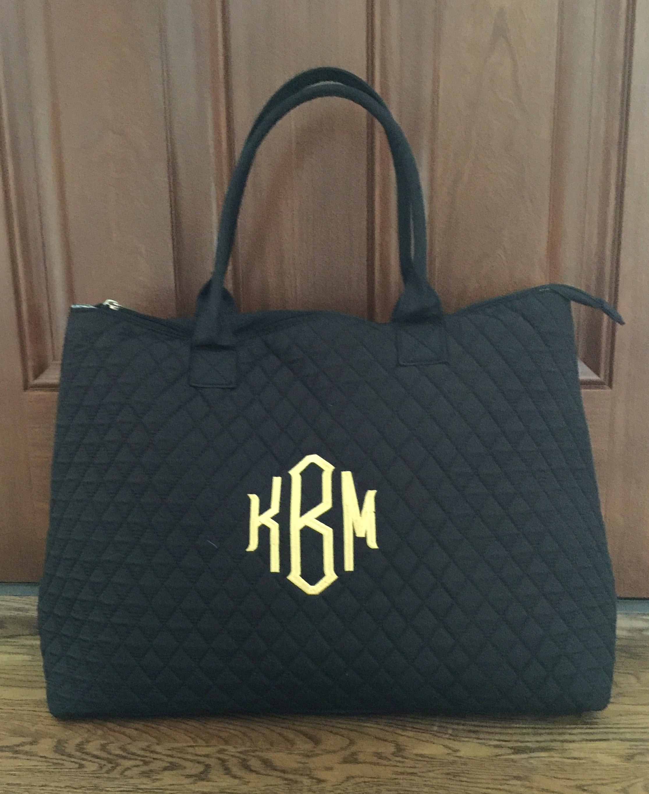 Quilted Tote Bag For Woman