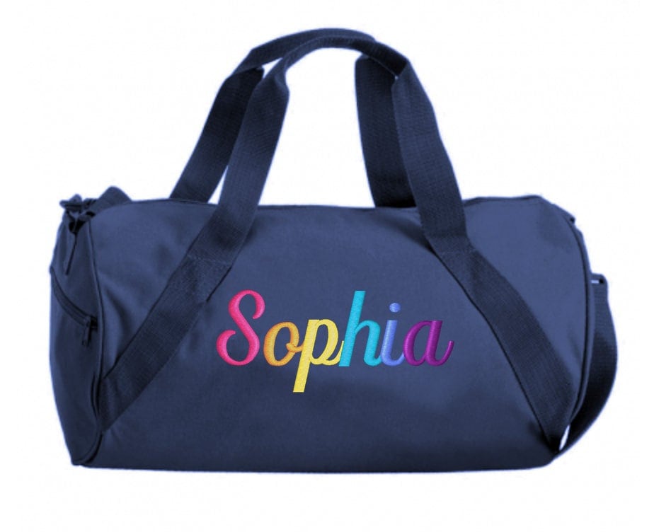 Monongrammed Preppy Children's Travel Bag
