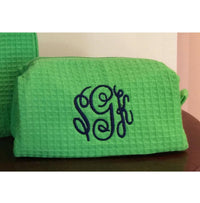 CLOSEOUT - Small Monogrammed Cosmetic Bag - Purple