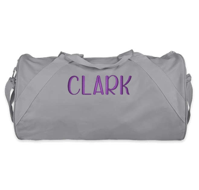 Monogrammed Kid's Overnight Duffle Bag