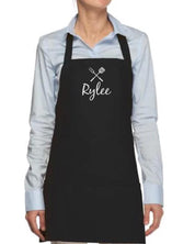 Personalized Apron with Grilling Tools Design
