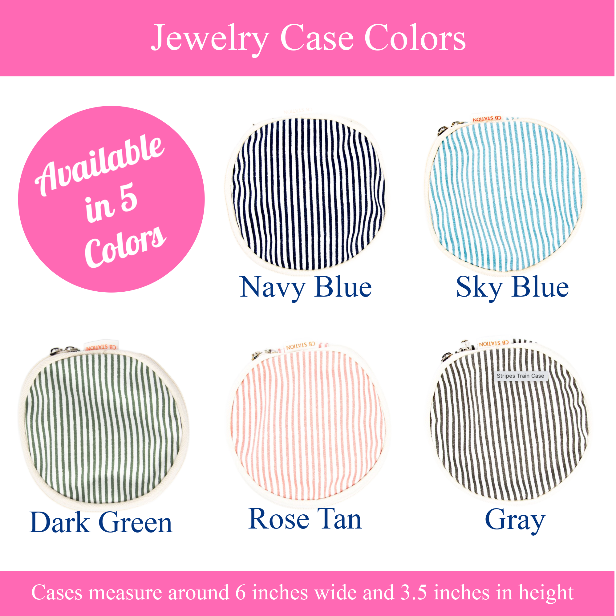 Bow Jewelry or Makeup Travel Case