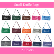 Boys Duffel Bag with Name