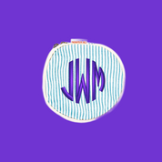 Monogrammed Jewelry Round Case