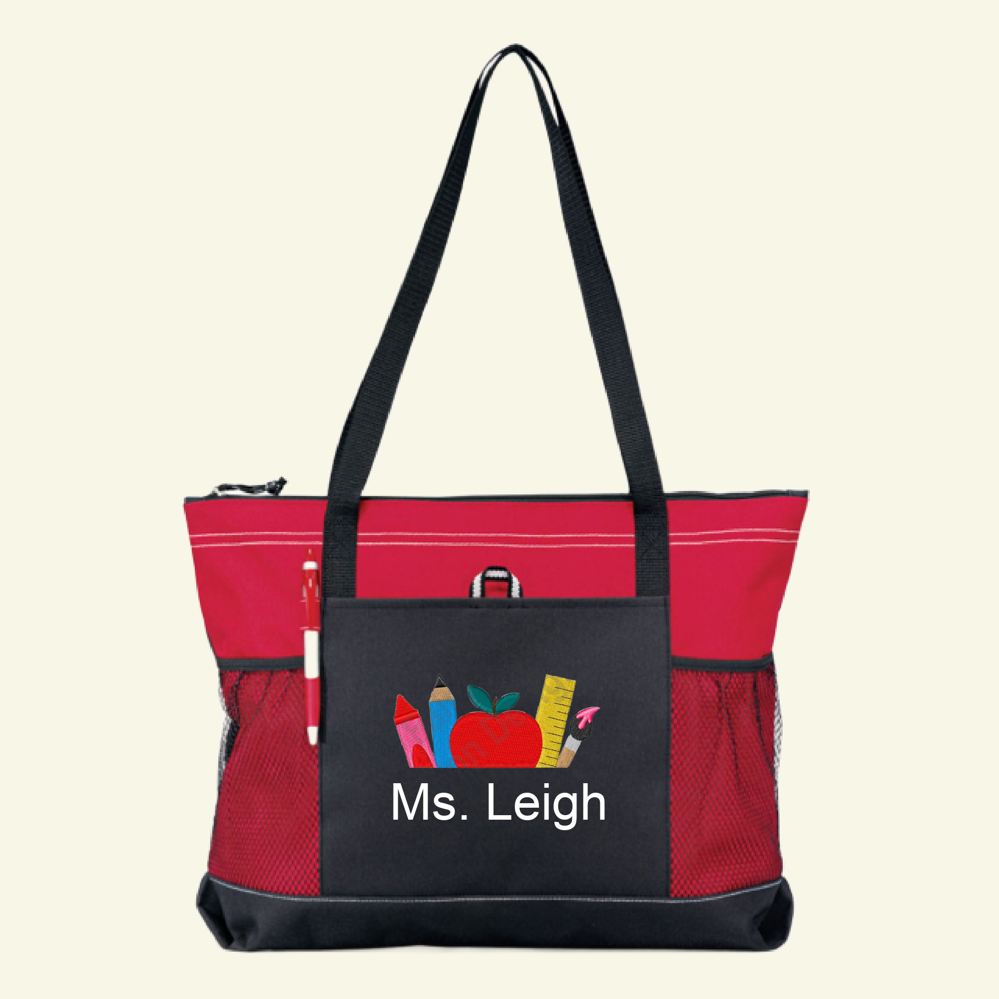 School Themed Tote