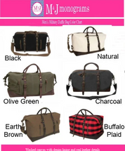 Personalized Coach Bag Duffle