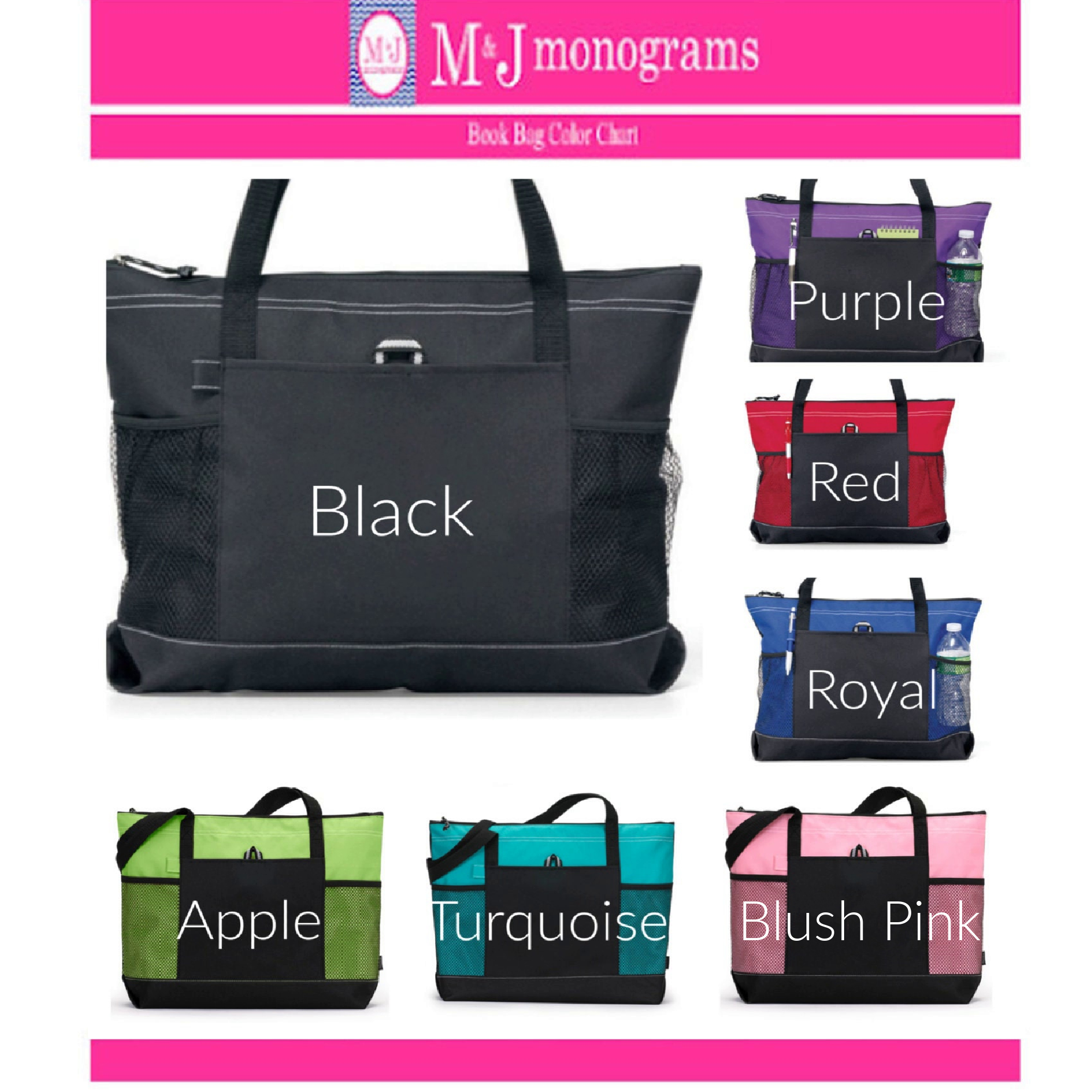 Monogrammed Nurse Work Utility Bag