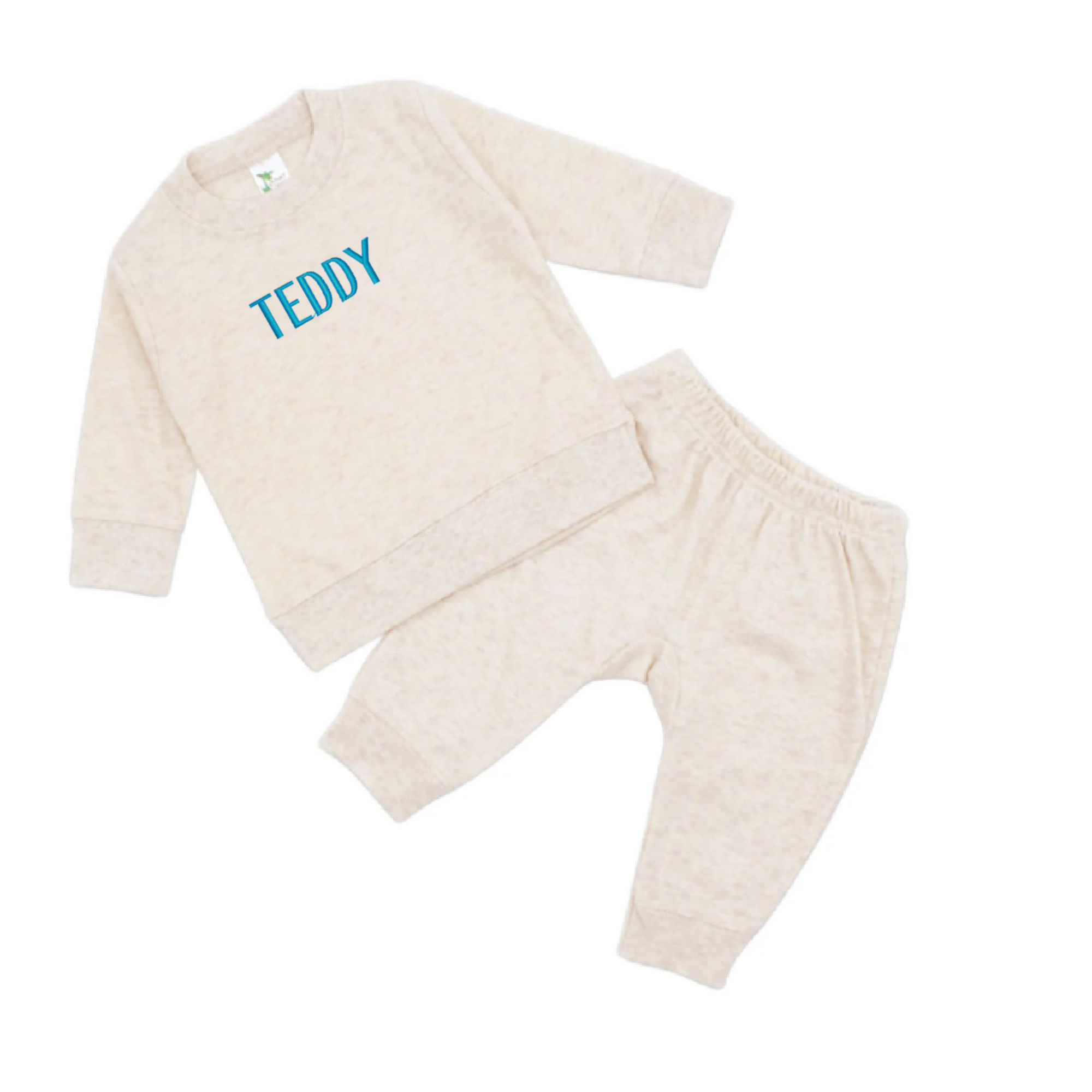 Personalized baby sweatsuit